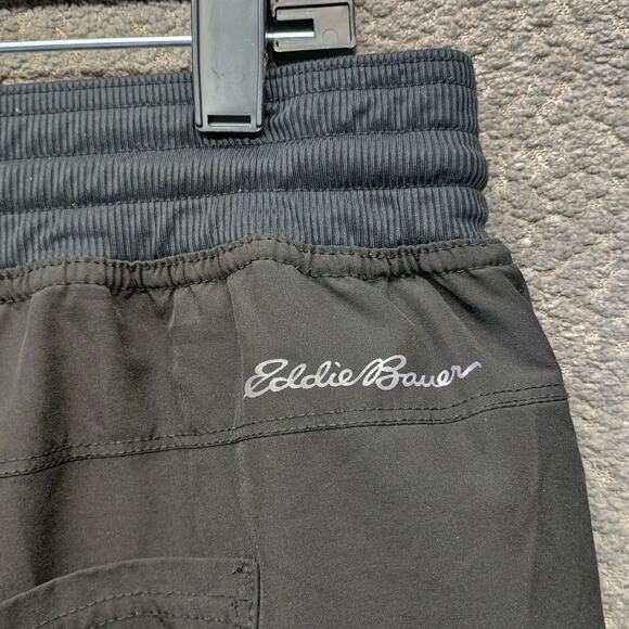 Eddie Bauer Nylon Fleece Lined Pants Women’s Size XL Black Outdoor Cold Weather - Picture 8 of 8